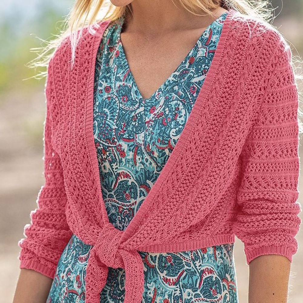 Sahalie Pointelle Shrug